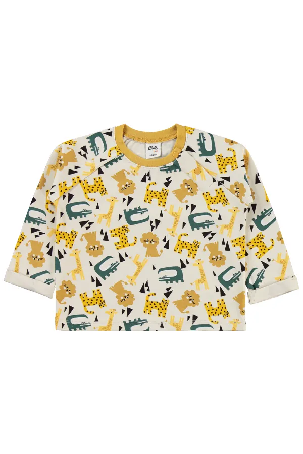 Bebek Takım 0-24 Ay Hardal - Paket