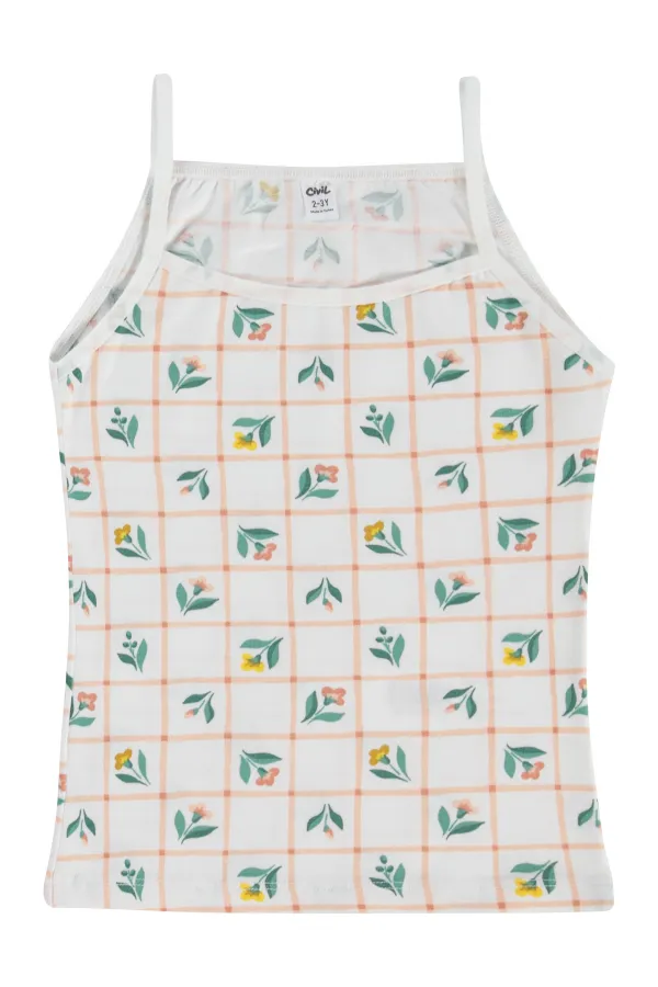 Débardeur de sport pour filles, 2-9 ans, emballage standard