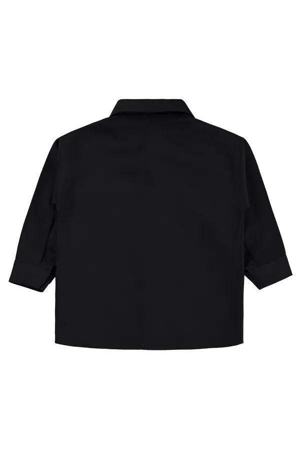 Erkek Çocuk Gömlek Set 2-5 Yaş Siyah - Paket