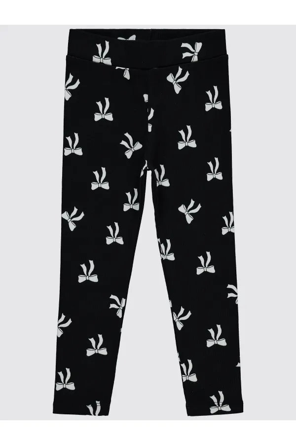 Collants noirs pour filles de 6 à 9 ans - Lot