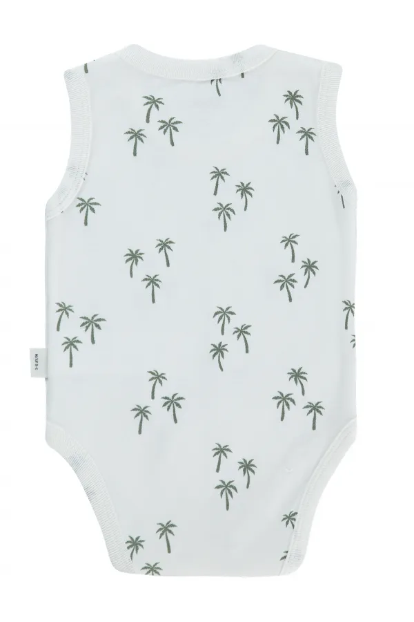 Bebek Çıtçıtlı Badi 0-24 Ay Ekru - Paket