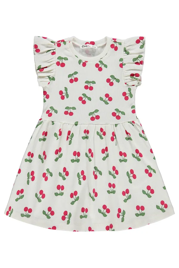 Ensemble combinaison et robe pour fille, 2-5 ans, écru - Emballage