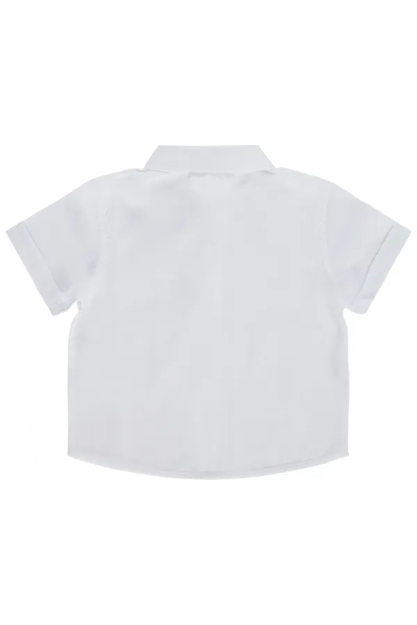 Erkek Çocuk Gömlek 2-5 Yaş Beyaz - Paket