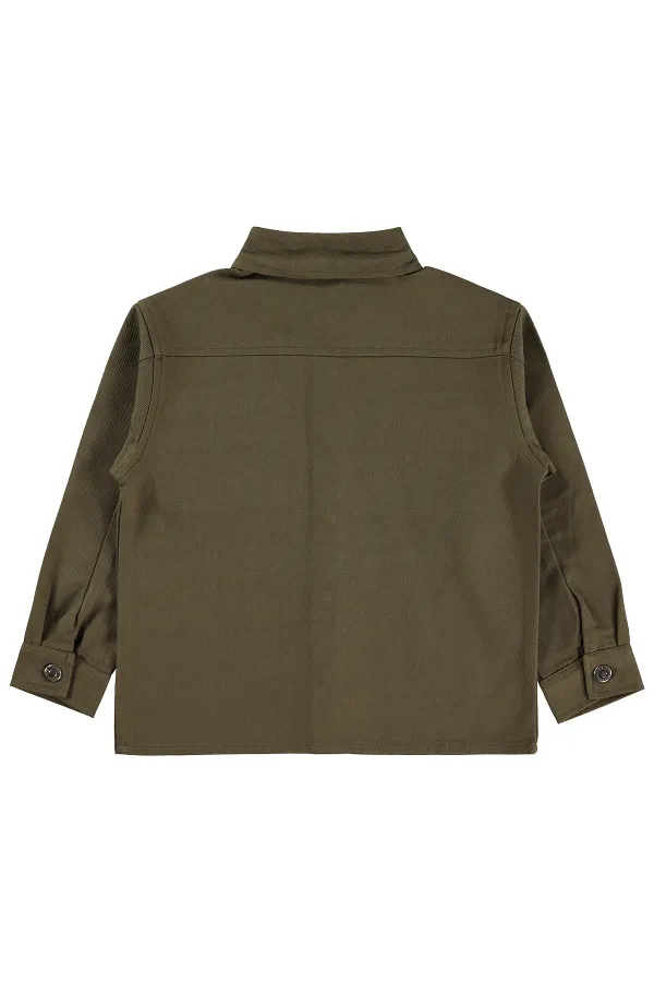 Boys' Shirt, Ages 6-9, Khaki - Pack