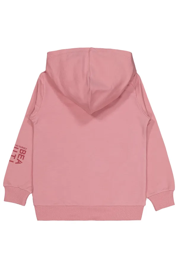 Girl Cardigan 10-13 Years Old Dusty Rose - Package