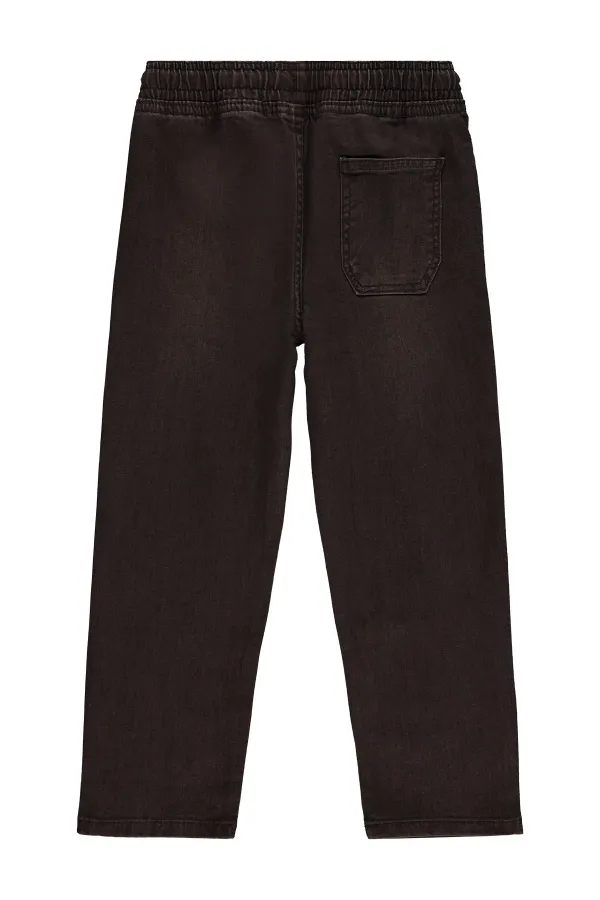 Boys' Trousers, Ages 10-13, Brown - Pack