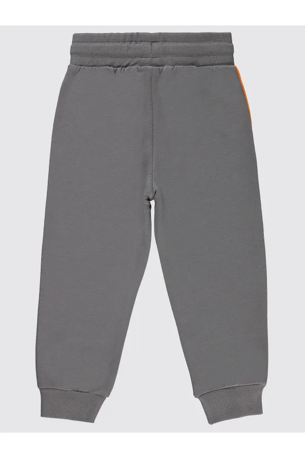 Boy's Tracksuit Bottoms 2-5 Years Old Anthracite - Pack