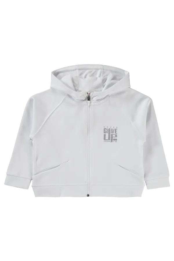 Gilet blanc pour fille (6-9 ans) - Emballage