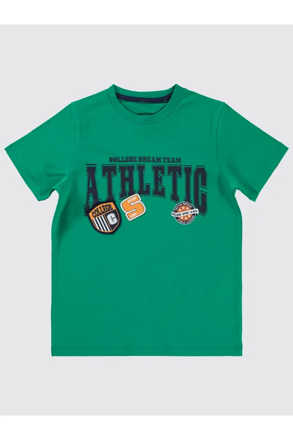 T-shirt Benetton pour garçon de 6 à 9 ans - Emballage