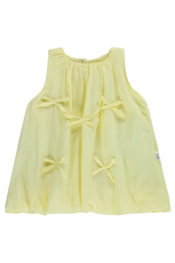 Bebek Jile ve Elbise 0-24 Ay Soft Sarı - Paket