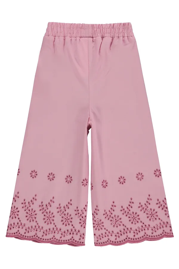 Kız Çocuk Pantolon 2-5 Yaş Koyu Pembe - Paket