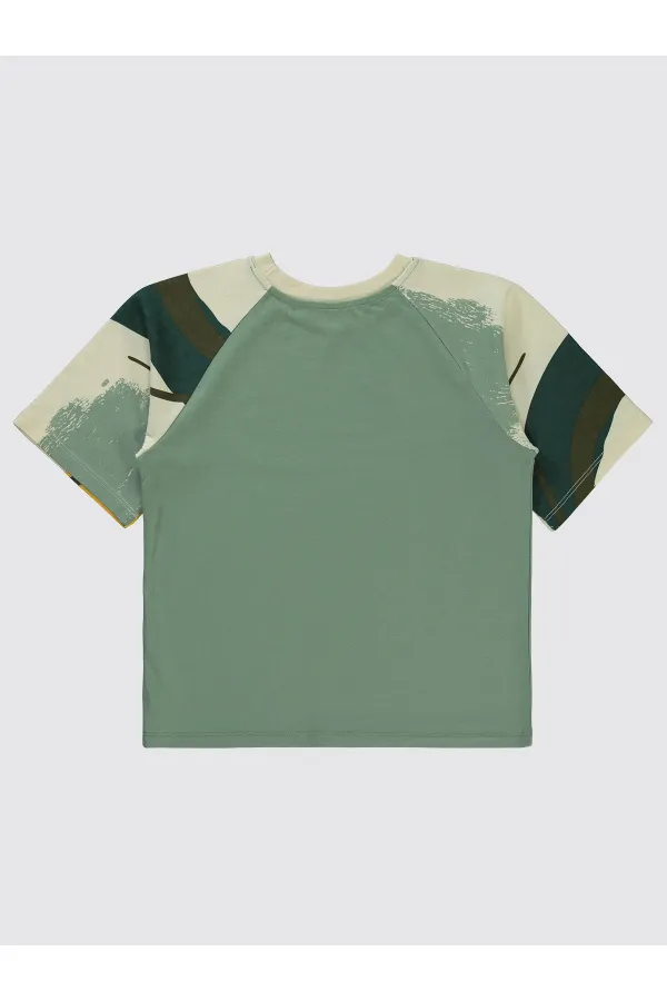 Boys T-Shirt 10-13 Years Soft Khaki - Package Boys T-Shirt 10-13 Years Soft Khaki - Package