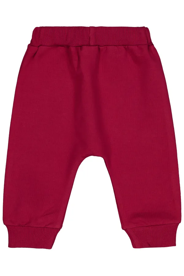Bebek Tek Alt Bebe 0-24 Ay Bordo - Paket