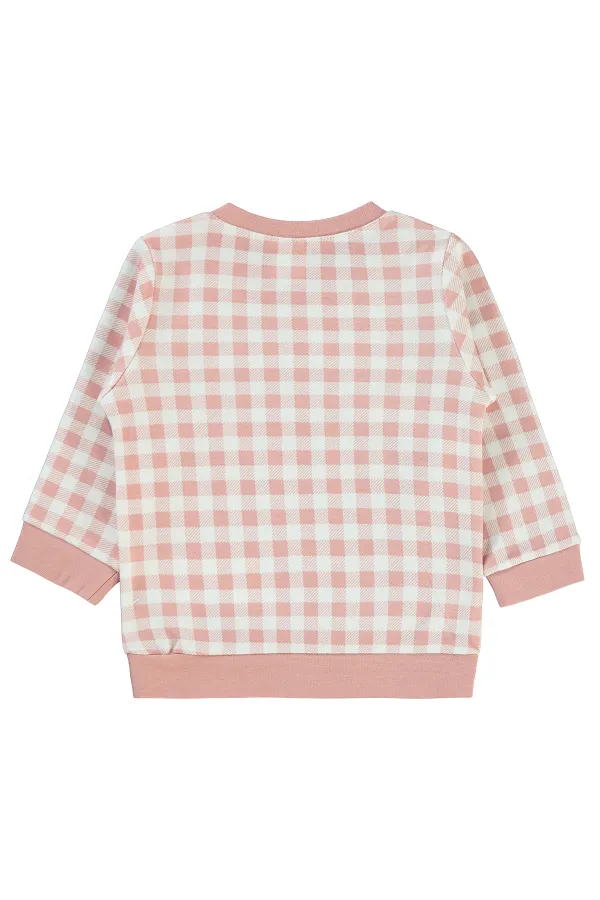 Bebek Sweatshirt 0-24 Ay Pudra - Paket