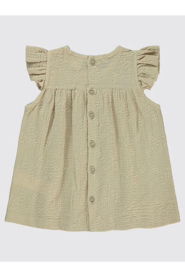 Baby Vest and Dress 0-24 Months Milk Coffee - Package