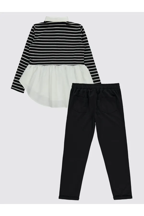 Combinaison noire pour fille de 10 à 13 ans - Emballage