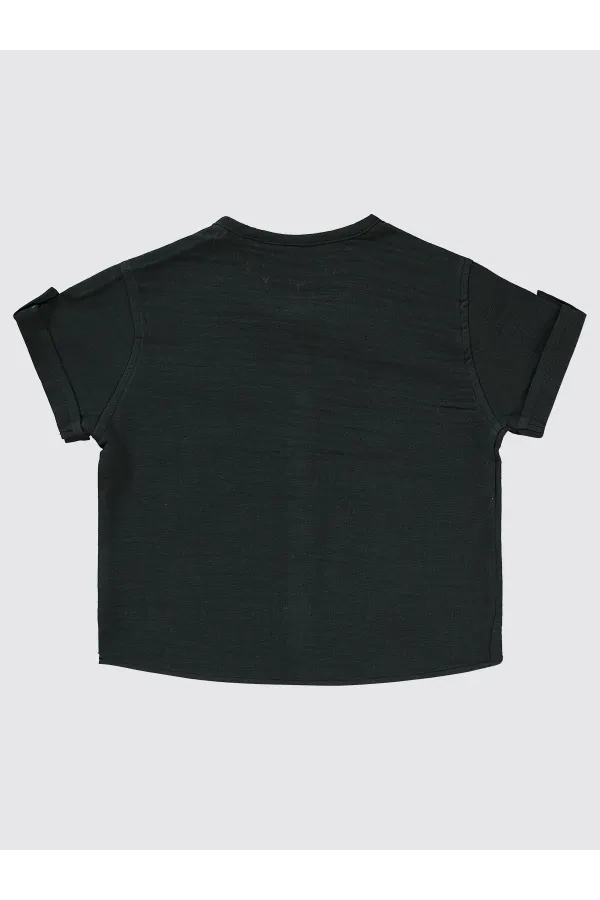 Bebek Gömlek 0-24 Ay Antrasit - Paket