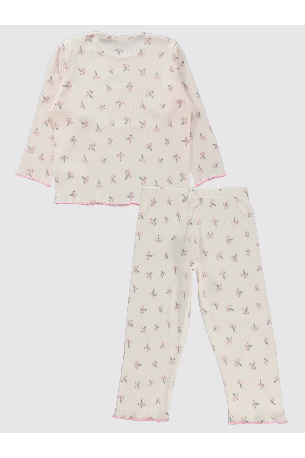 Kız Çocuk Pijama Takımı 10-13 Yaş Pembe - Paket