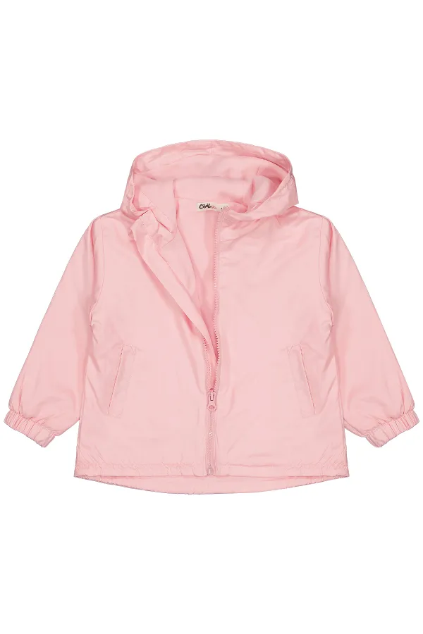 Kız Çocuk Yağmurluk 2-5 Yaş Pembe - Paket