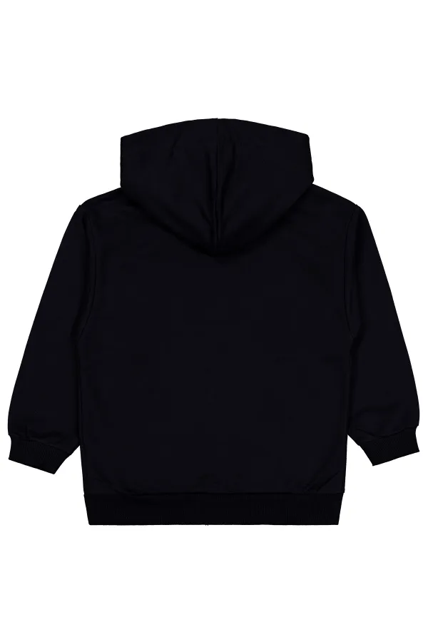 Erkek Çocuk Hırka 6-9 Yaş Siyah - Paket