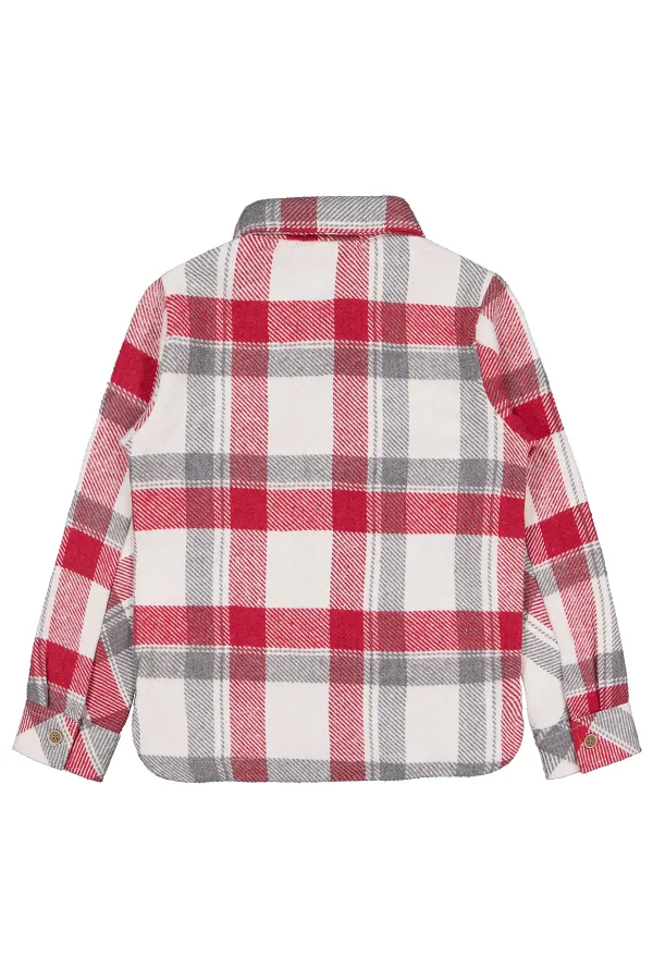 T-shirt garçon, 6-9 ans, rouge - Lot