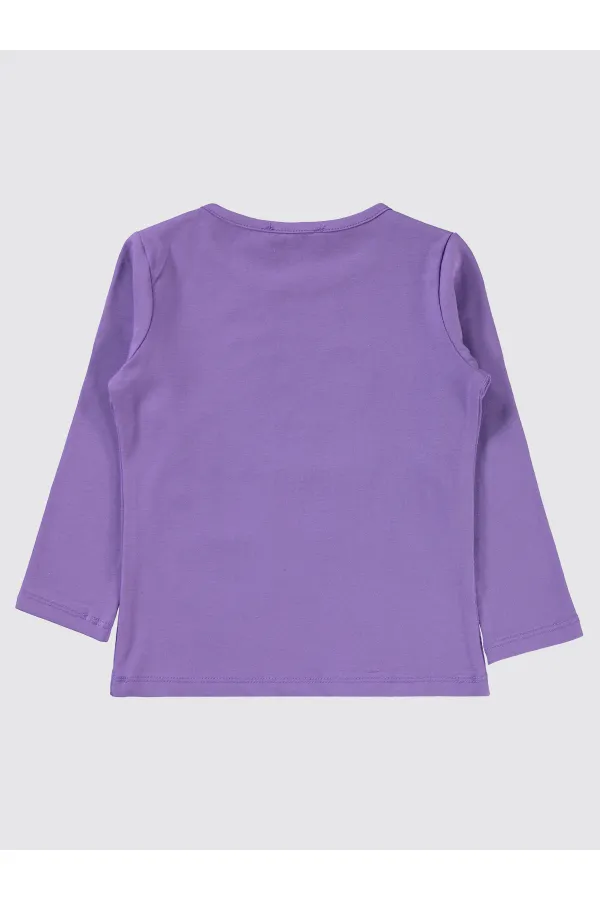 Kız Çocuk Sweatshirt 2-5 Yaş Meta Leylak - Paket