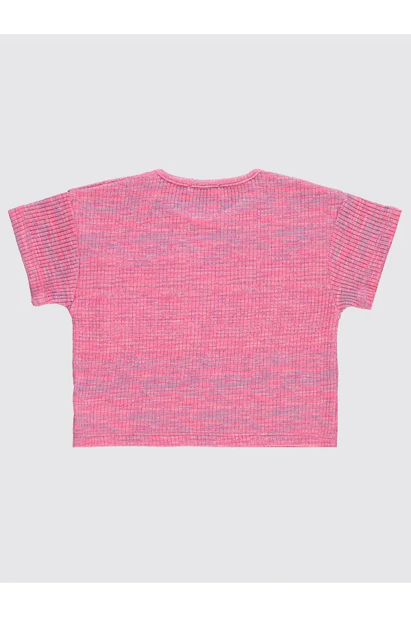 Girl's T-Shirt 10-13 Years Old Sweet Pink - Package