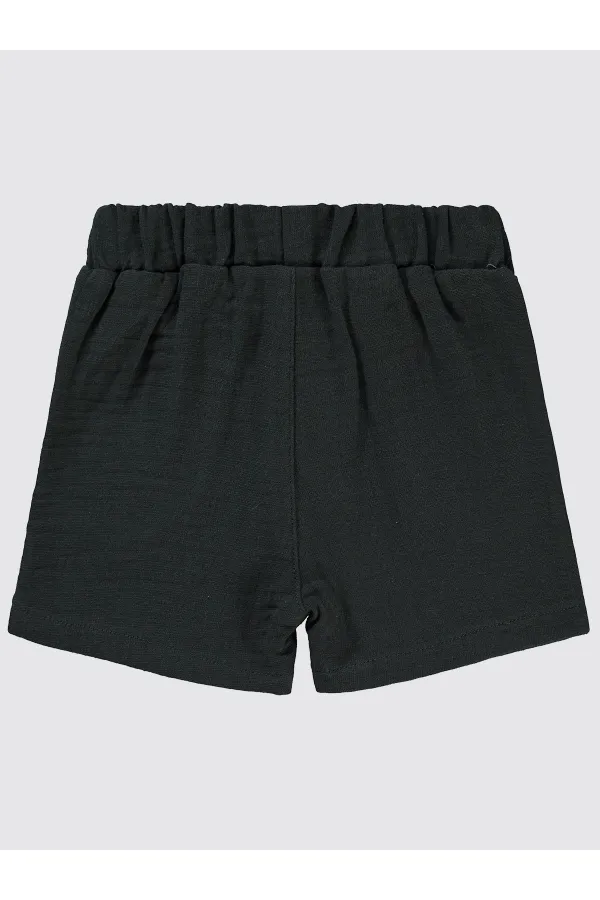 Baby Shorts 0-24 Months Anthracite - Package