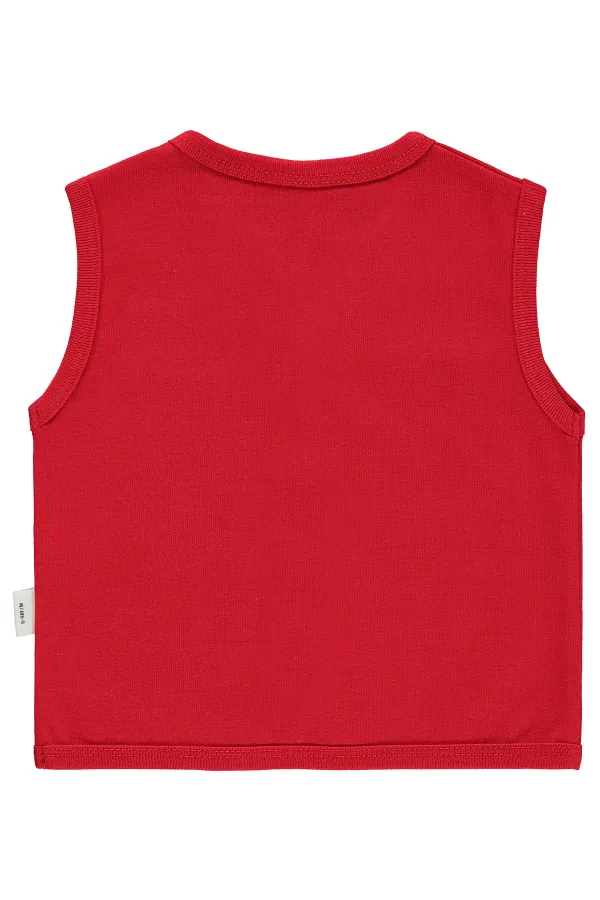 Body bébé rouge 0-24 mois - Emballage