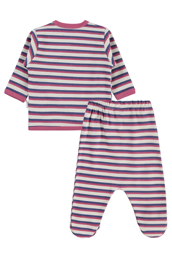 Ensemble de body bébé 0-24 mois couleur pierre - Emballage