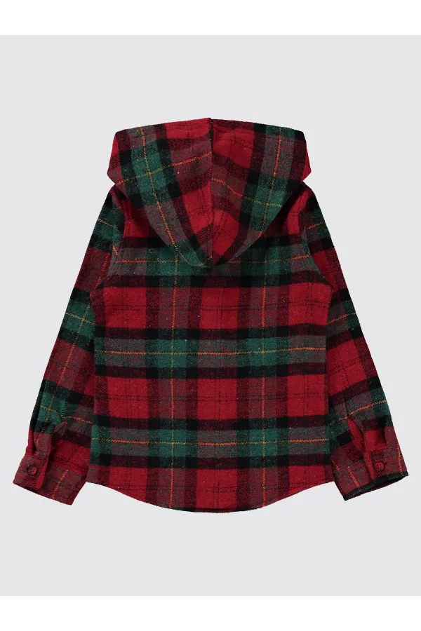 Kız Çocuk Gömlek 10-13 Yaş Yeşil - Paket