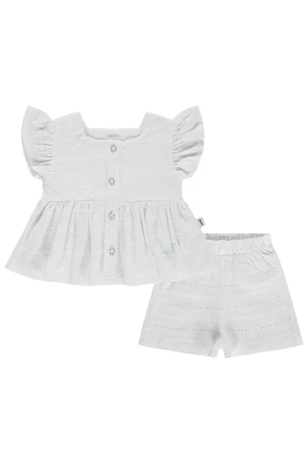 Ensemble bébé 6-18 mois, blanc cassé - Emballage Ensemble bébé 6-18 mois, blanc cassé - Emballage