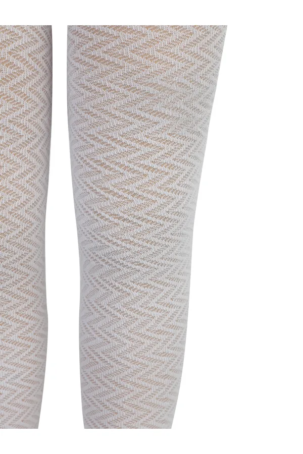 Kız Çocuk Külotlu Çorap 2-9 Yaş Beyaz - Paket