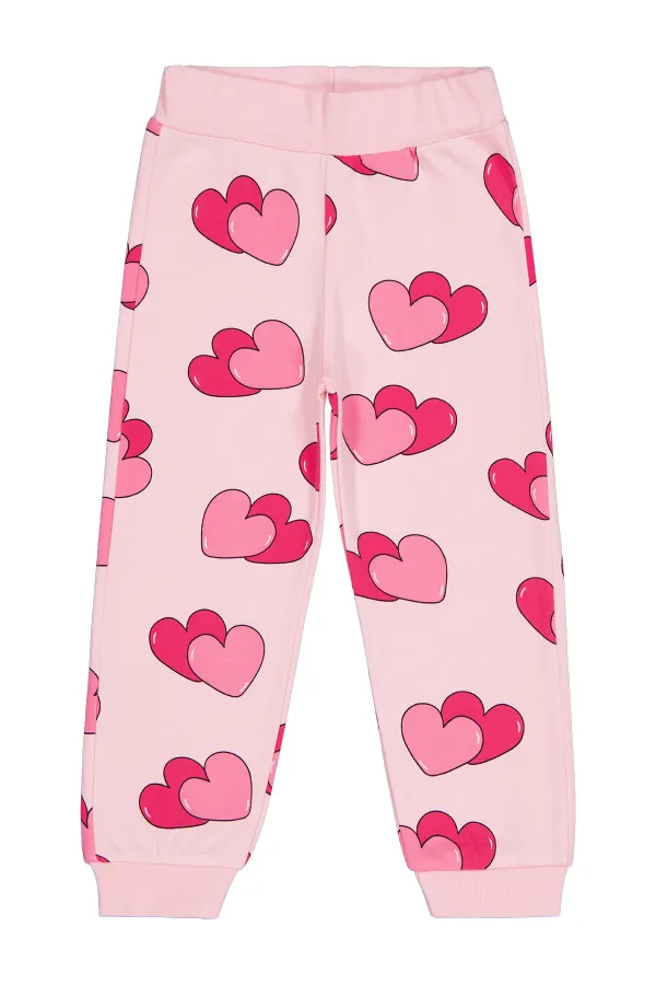 Girls Tracksuit Bottoms Km 2-5 Years Pink - Package