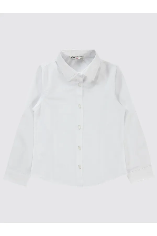 Girl's Shirt 10-13 Years White - Package