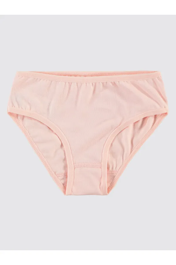 Culottes pour fille de 2 à 9 ans, écru-saumon - Paquet