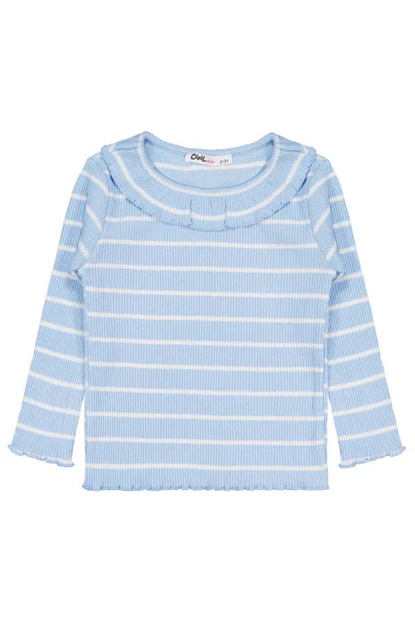 Girl's Sweatshirt 2-5 Years Blue - Package