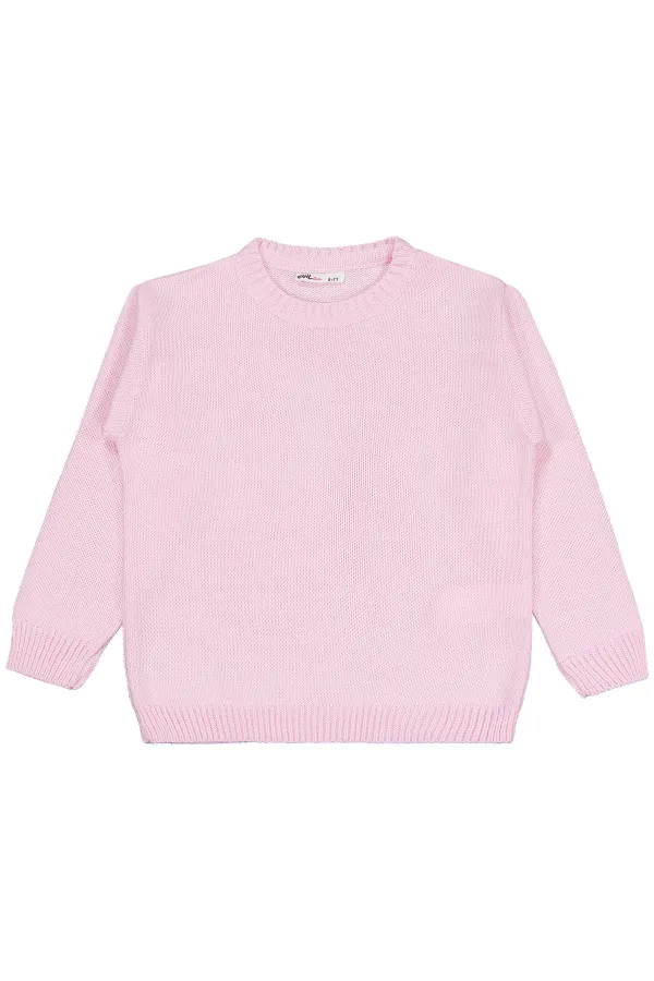 Pull rose pour fille de 6 à 9 ans - Emballage