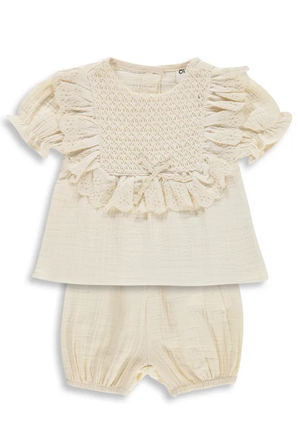 Baby Set 0-24 Months Cream - Pack