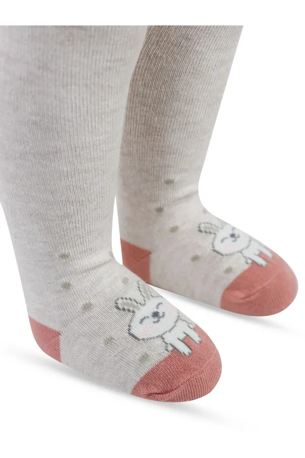 Beige Baby Pantyhose - Pack