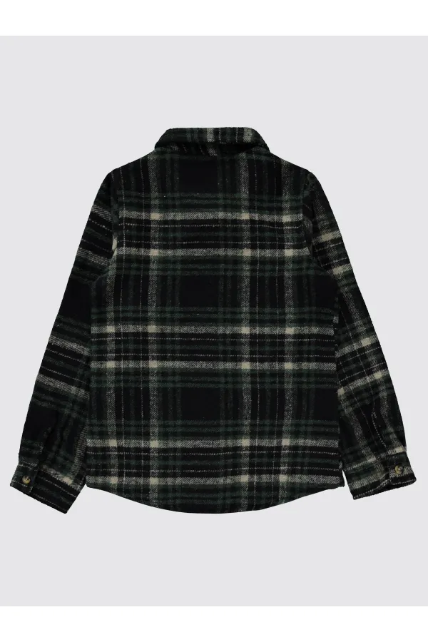 Kız Çocuk Gömlek 10-13 Yaş Yeşil - Paket