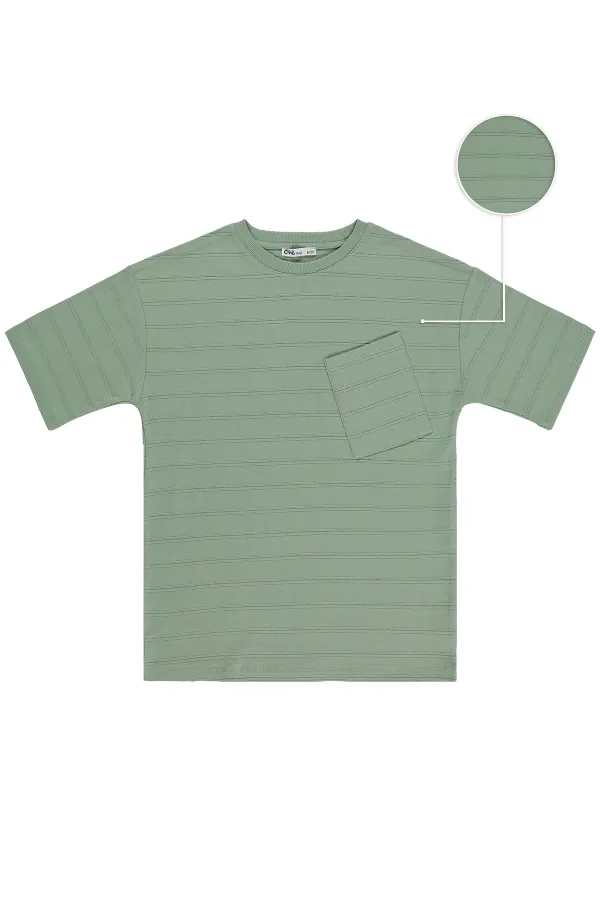 Boys' T-Shirt, Ages 10-13, Light Green - Pack Boys' T-Shirt, Ages 10-13, Light Green - Pack