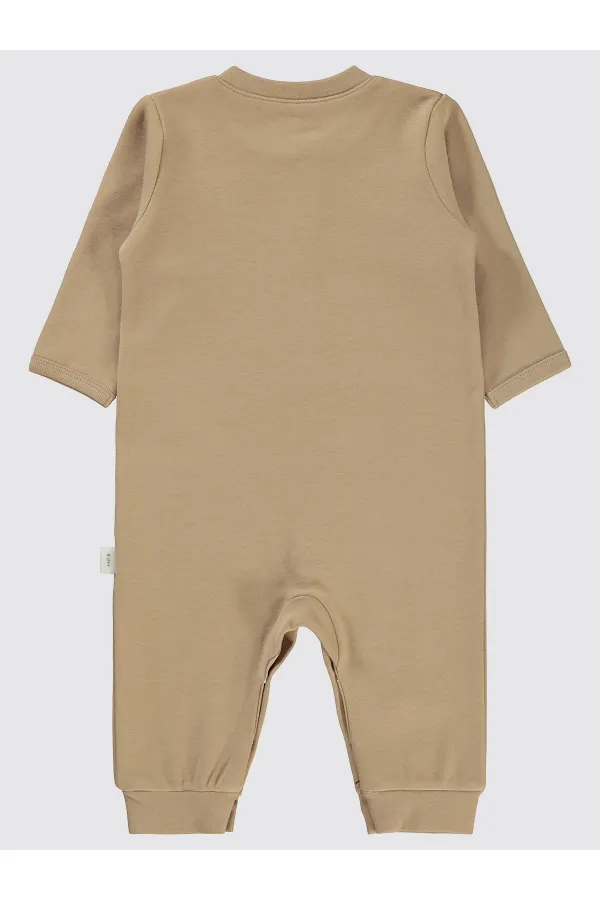 Grenouillères bébé 0-24 mois marron - Emballage