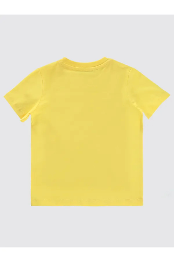 Boys T-Shirt 2-5 Years Yellow - Package