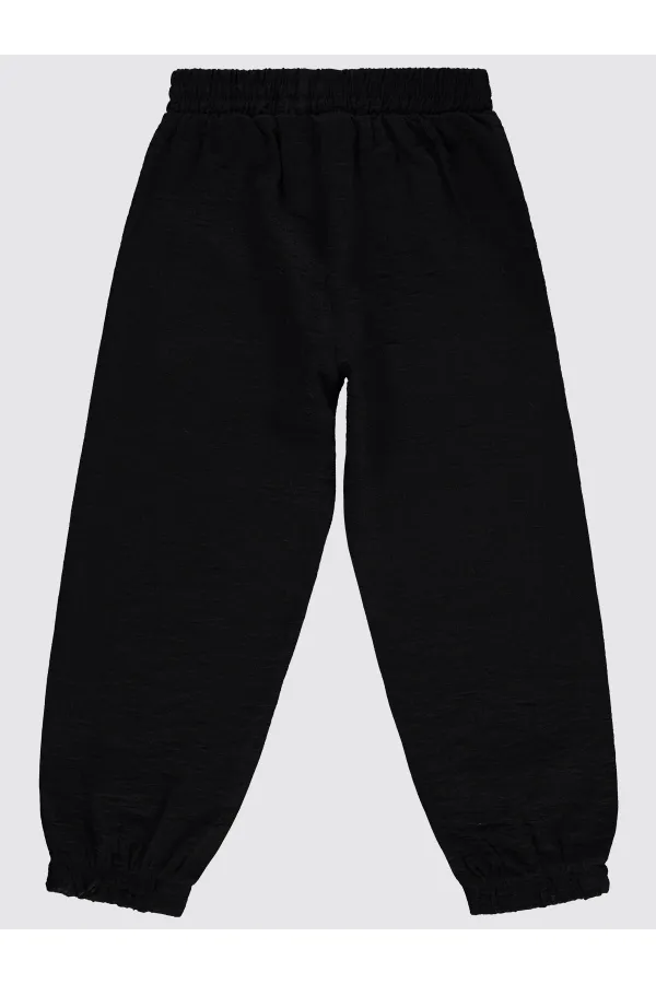 Pantalon noir pour fille de 10 à 13 ans - Lot