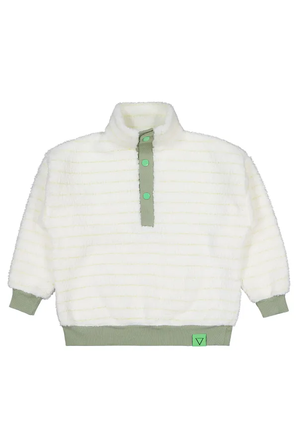 Erkek Çocuk Sweatshirt 6-9 Yaş Yeşil - Paket