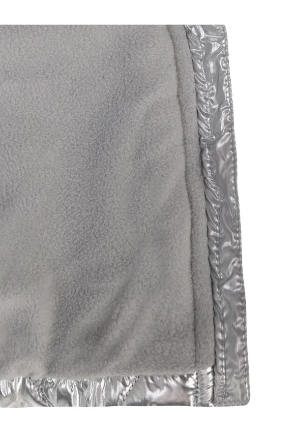 Kız Çocuk Mont 2-5 Yaş Silver - Paket