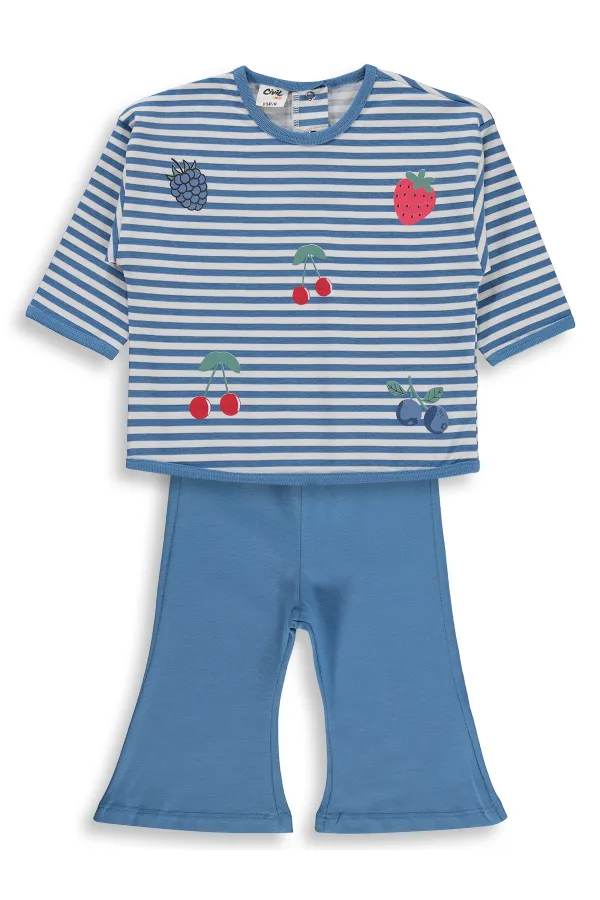 Bebek Takım 6-18 Ay Pastel Mavi - Paket
