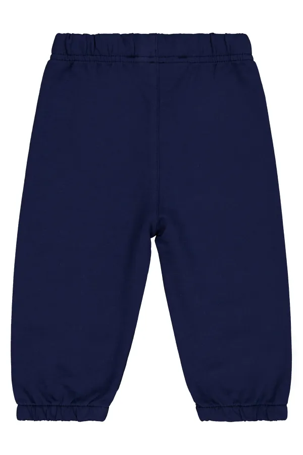 Baby Tracksuit Bottoms 0-24 Months Navy Blue - Pack