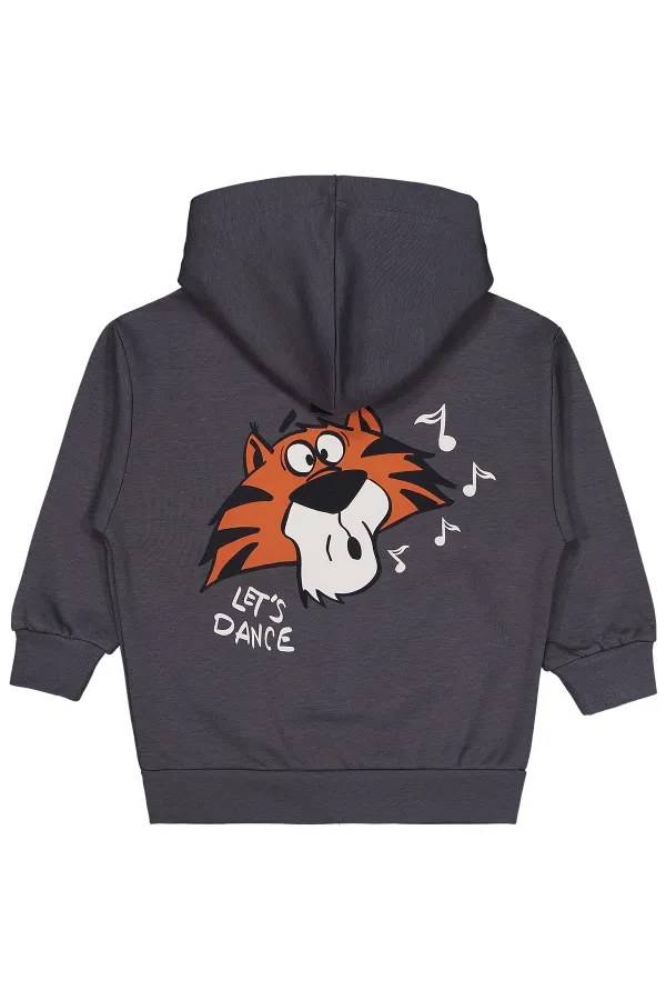 Gilet garçon anthracite 2-5 ans - Emballage